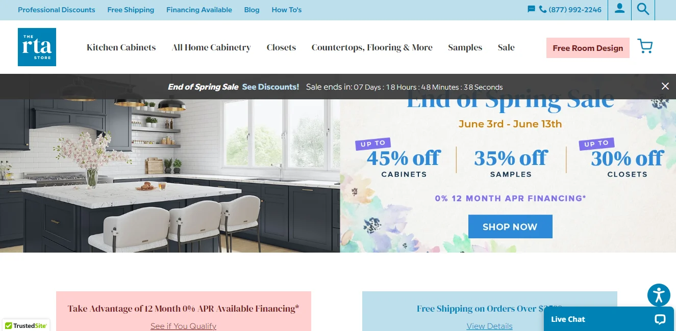 E-commerce Integration for RTA Store